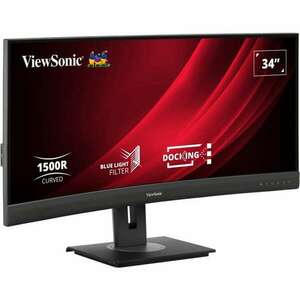 34" ViewSonic VG3456C ívelt monitor fekete (VG3456C) kép