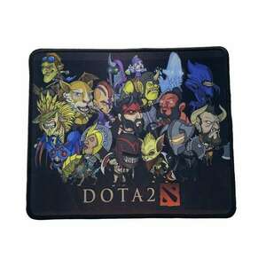 Professzionális Gaming egérpad Dota2, gumírozott talp, 250x300x3mm, animált figurás mintával kép