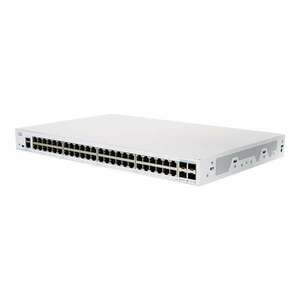 Cisco CBS350-48T-4G-EU hálózati kapcsoló Vezérelt L2/L3 Gigabit Ethernet (10/100/1000) Ezüst kép