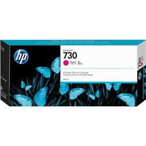 HP 730 tintapatron 300ml magenta (P2V69A) (P2V69A) kép