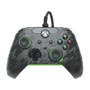 PDP 049-012-CMGG játékvezérlő Szén, Zöld USB Gamepad Analóg/digitális PC, Xbox One, Xbox One X, Xbox Series S, Xbox Series X (049-012-CMGG) kép