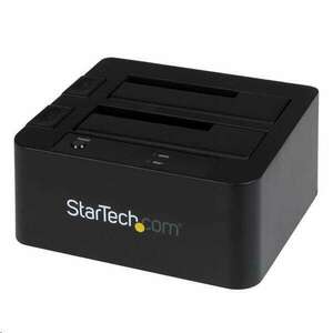 StarTech.com 2.5"-3.5" HDD Dokkoló eSATA USB (SDOCK2U33EB) (SDOCK2U33EB) kép