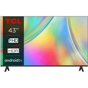 TCL S54 43S5400A televízió 109, 2 cm (43") Full HD Smart TV Wi-Fi Ezüst kép