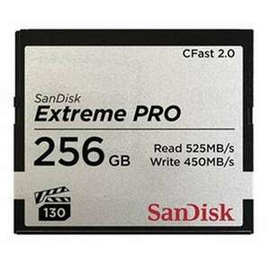 SanDisk Extreme Pro SDCFSP-256G-G46D 256 GB CFAST 2.0 525 MB/s VPG130 memóriakártya kép