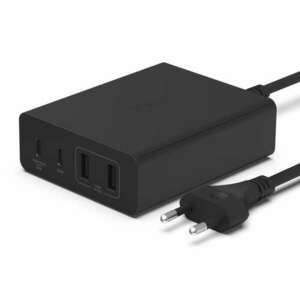 Belkin BoostCharge Pro 2x USB-C / 2x USB-A Hálózati töltő - Fekete (108W) kép