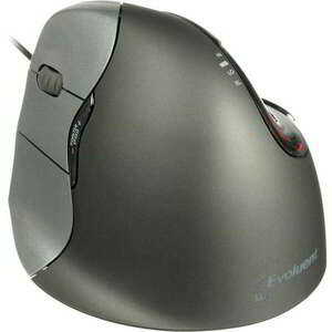 Evoluent Vertical Mouse 4 Left Vezetékes ergonomikus balkezes egér - Ezüst/Fekete kép