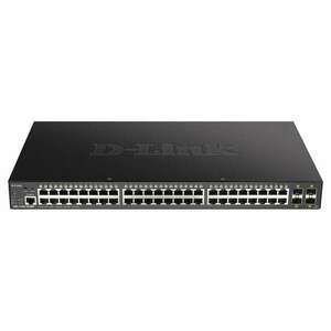 D-Link DGS-1250-52XMP/E Gigabit PoE Switch kép