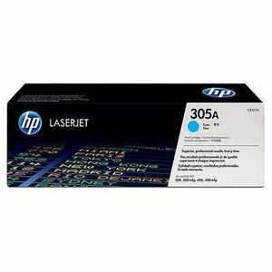 HP CE411A (305A) cián toner kép