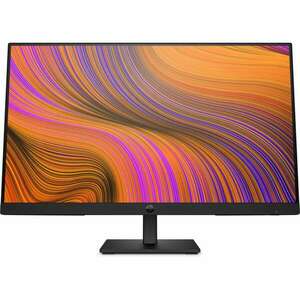 HP P24h G5 75 Hz, 16: 9 23.8", 5ms, HDMI, VGA, DP, FullHD, Hangszórós Fekete LCD monitor kép