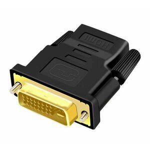 DVI-HDMI ÁTALAKÍTÓ ADAPTER (HDMI APA/DVI ANYA) kép