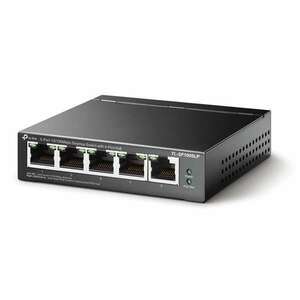 TP-Link TL-SF1005LP 5x10/100Mbps LAN port 4xPoE nem menedzelhető asztali switch kép