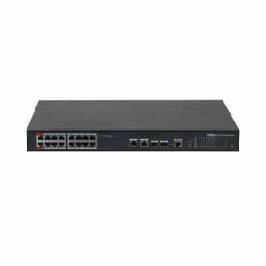 Dahua Technology PoE PFS4218-16ET-240 Beállítást nem igénylő (unmanaged) Gigabit Ethernet (10/100/1000) Ethernet-áramellátás (PoE) támogatása kép