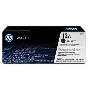 Lézertoner HP Q2612A fekete kép