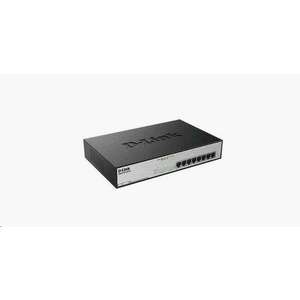 D-Link DGS-1008MP 10/100/1000Mbps 8 portos switch kép