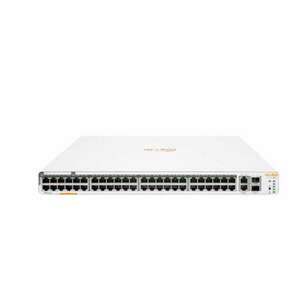 Aruba Instant On 1960 48G 40p Class4 8p Class6 PoE 2XGT 2SFP+ 600W Vezérelt L2+ Gigabit Ethernet PoE 1U Fehér switch kép