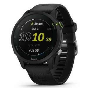 Garmin Forerunner 255 Music 3, 3 cm (1.3") MIP 46 mm 260 x 260 px Touch Fekete Wi-Fi GPS okosóra kép