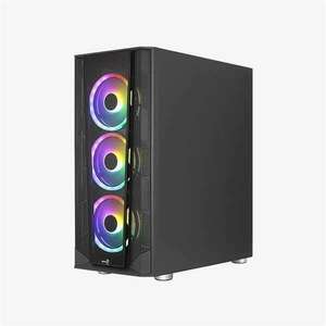 AeroCool Prism-G-BK-v2 táp nélküli ablakos ház fekete (ACCM-PB29043.11) kép