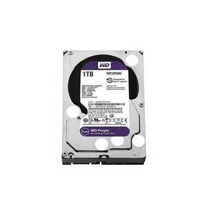 1TB WD 3.5" Purple SATAIII 64MB cache winchester (WD10PURZ) kép