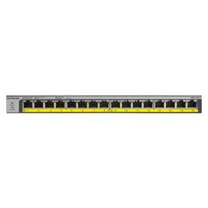 Netgear GS116LP-100EUS 1000Mbps 16 portos PoE switch kép