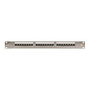 Nikomax STP patch panel cat.6 24 port 19" 1U árnyékolt (NMC-RP24SE2-1U-MT) kép