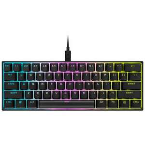 Corsair K65 RGB Mini 60% Cherry MX Speed Mechanical Gaming NA billentyűzet (CH-9194014-NA) kép