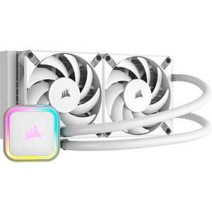 Corsair iCUE H100i RGB Elite White 240 RGB CPU Vízhűtés kép