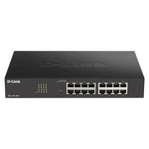 D-Link DGS-1100-16V2 hálózati kapcsoló Vezérelt L2 Gigabit Ethernet (10/100/1000) Fekete kép