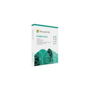 MICROSOFT 365 Családi verzió, 1 év. Win/MAC FPP BOX Doboz P10 kép