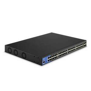 LINKSYS Switch LGS352MPC, 48x1000Mbps 4x10G SFP+, POE+ 740W (48-Port Business managed POE+ Gigabit Switch + 4 SFP+ port) kép