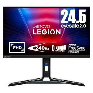 Lenovo Legion R25f-30 LED 62, 2 cm (24.5") 1920 x 1080 px Full HD Fekete monitor kép