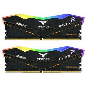 TeamGroup 32GB / 6400 T-Force Delta TUF Gaming RGB DDR5 RAM KIT (2x16GB) kép