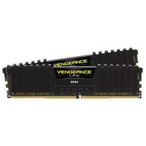 32GB 3600MHz DDR4 RAM Corsair Vengeance LPX Black CL18 (2x16GB) (CMK32GX4M2D3600C18) kép