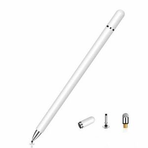 Yesido - Stylus Pen (ST02) - Passzív, kapacitív, telefonhoz, táblagéphez, Android és iOS kompatibilis - fehér (KF2314277) kép