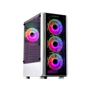 GeFors GAMING GOLD Asztali számítógép SIX-Core® Intel i5-10400F up to 4.30Ghz TURBO, RAM 8GB DDR4, SSD 1000GB, VIDEO 8GB GDDR5 Radeon RX+ Egér billentyűzet kép