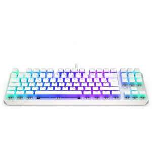 Endorfy Thock TKL Pudding Onyx White Vezetékes Gaming Billentyűzet - Német (Kailh Red) kép