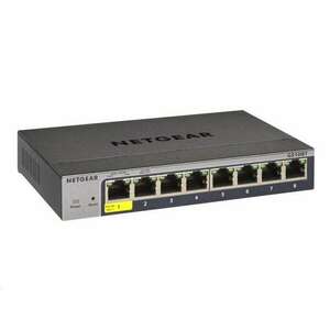 Netgear GS108T-300PES 1000Mbps 8 portos switch kép