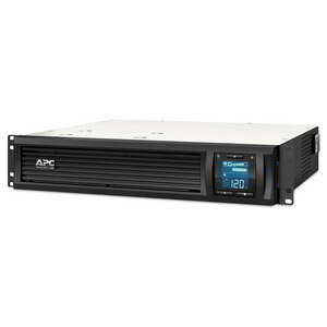 APC C-Series LCD 2U 1000VA / 600W SmartConnect Vonalinteraktív Smart-UPS kép