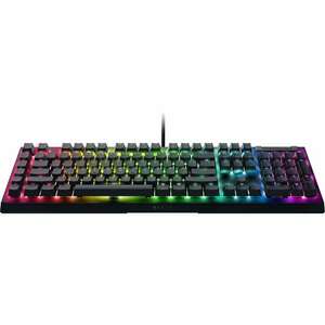 Razer Blackwidow V4 RGB Green Switch Vezetékes Gaming Billentyűzet - Német kép