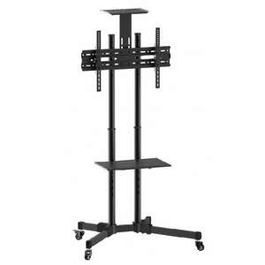 Reflecta TV Stand 70VCE-Shelf 37"-70" LCD TV/Monitor állvány - Fekete (1 kijelző) kép