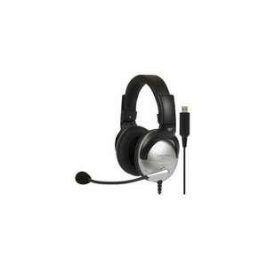 Koss SB45 USB Stereo Headset - Fekete / Ezüst (193160) kép