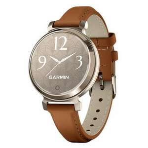 Garmin Lily 2 Classic okosóra krémarany, világosbarnatok és bőrszíj (010-02839-02) (010-02839-02) kép