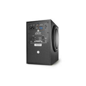 WaveMaster Hangszóró 2.1, STAX BT (46W RMS, Fa mélynyomó, Bluetooth, 3, 5mm jack, RCA, Fekete) kép