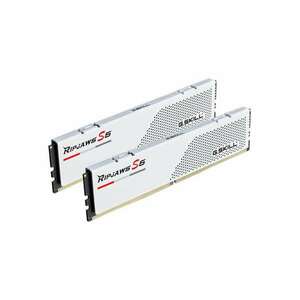 32GB 5200MHz DDR5 RAM G.Skill Ripjaws S5 White (2x16GB) (F5-5200J3636C16GX2-RS5W) (F5-5200J3636C16GX2-RS5W) kép