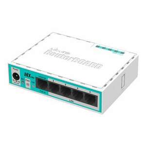 Router hEX Lite, 5x Fast Ethernet, RouterOS L4 - Mikrotik kép