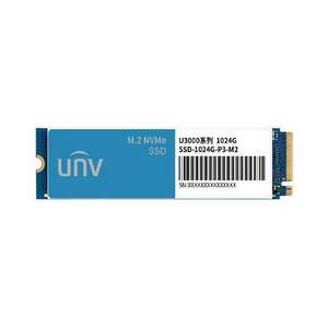 SSD tárolóegység 1024 GB, M.2, PCIe3 NVMe U3000 - UNV kép