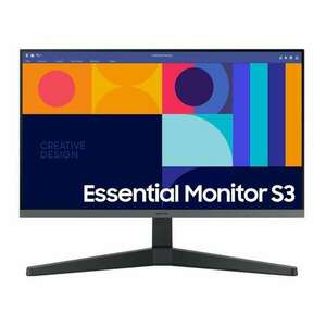 SAMSUNG LS24C330GAUXEN, 60.96 cm (24"), 4 ms, 16: 9, 100Hz, 1920 x 1080, FHD, HDMI, DP, (D), Fekete IPS monitor kép