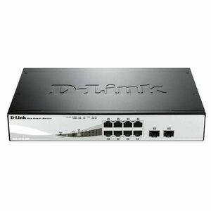 8-PORT LAYER2 POE SMART MANAGED GIGABIT SWITCH (DGS-1210-08P/E) kép