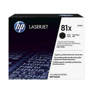 HP CF281X (81X) fekete toner kép