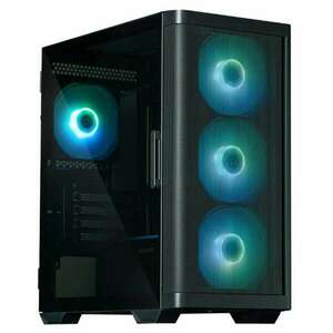 Zalman M4 Black táp nélküli ablakos mATX ház fekete kép