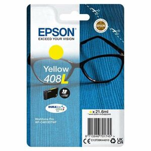 EPSON Tintapatron DURABrite Ultra tinta / Spectacles – 408/408L (XL, Yellow) kép